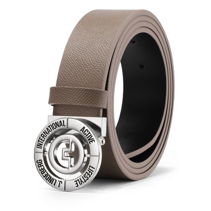 J.Lindeberg Genuine Leather Golf Leather Belt For Men