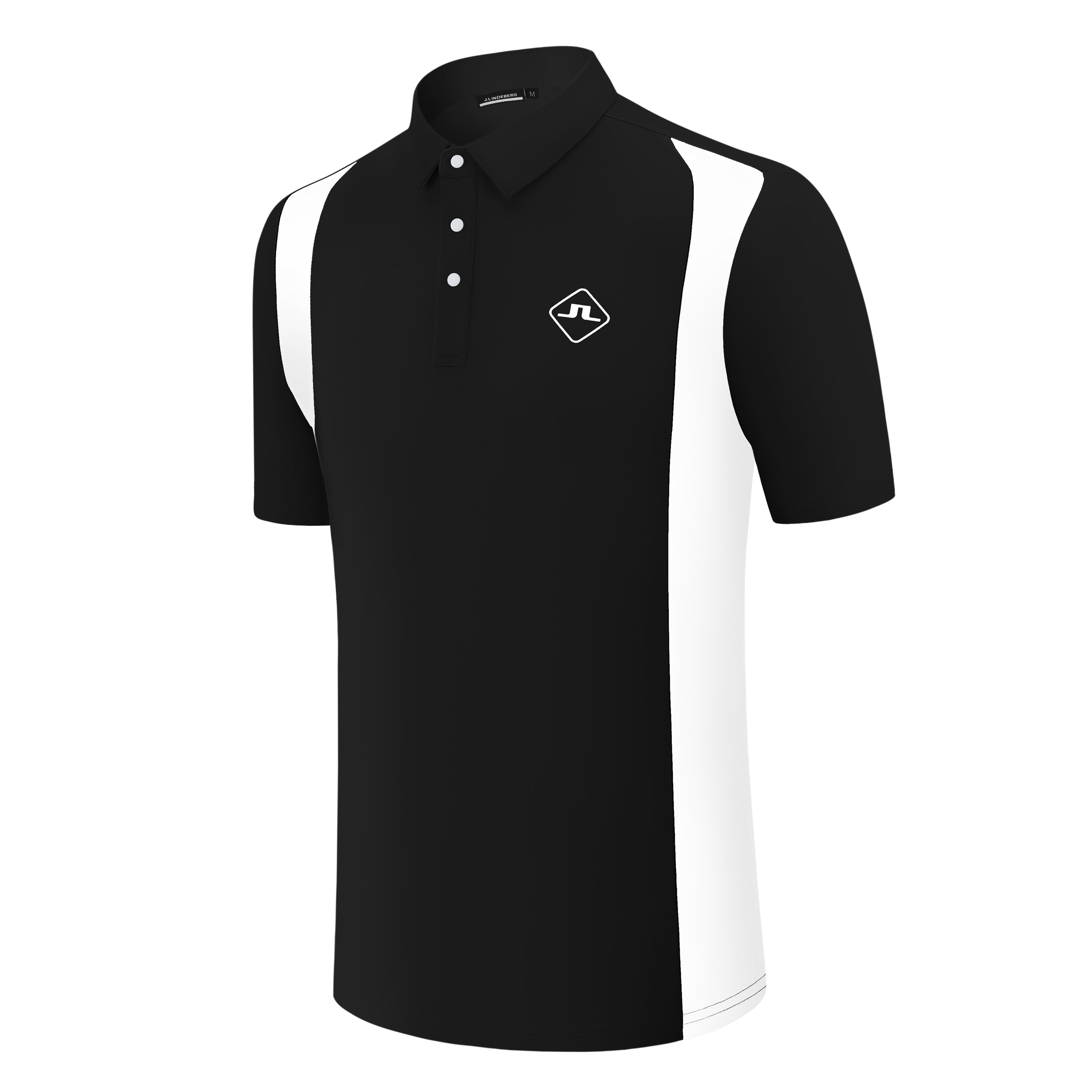 J.Lindeberg Contrast Panel Tech Polo