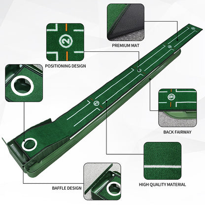 GolfCai | Golf Putting Mat, Indoor & Outdoor Practice Mat