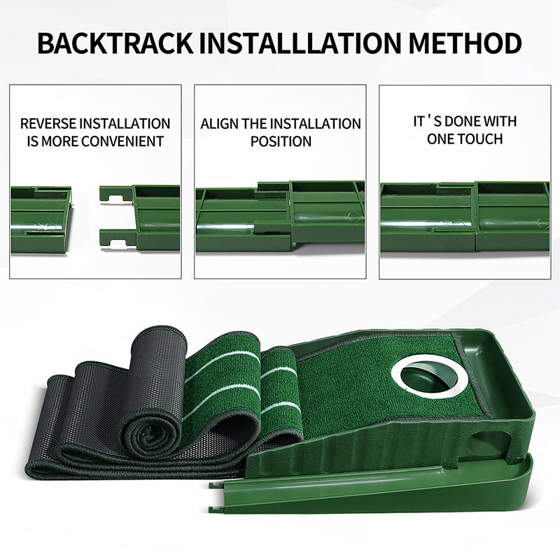 GolfCai | Golf Putting Mat, Indoor & Outdoor Practice Mat