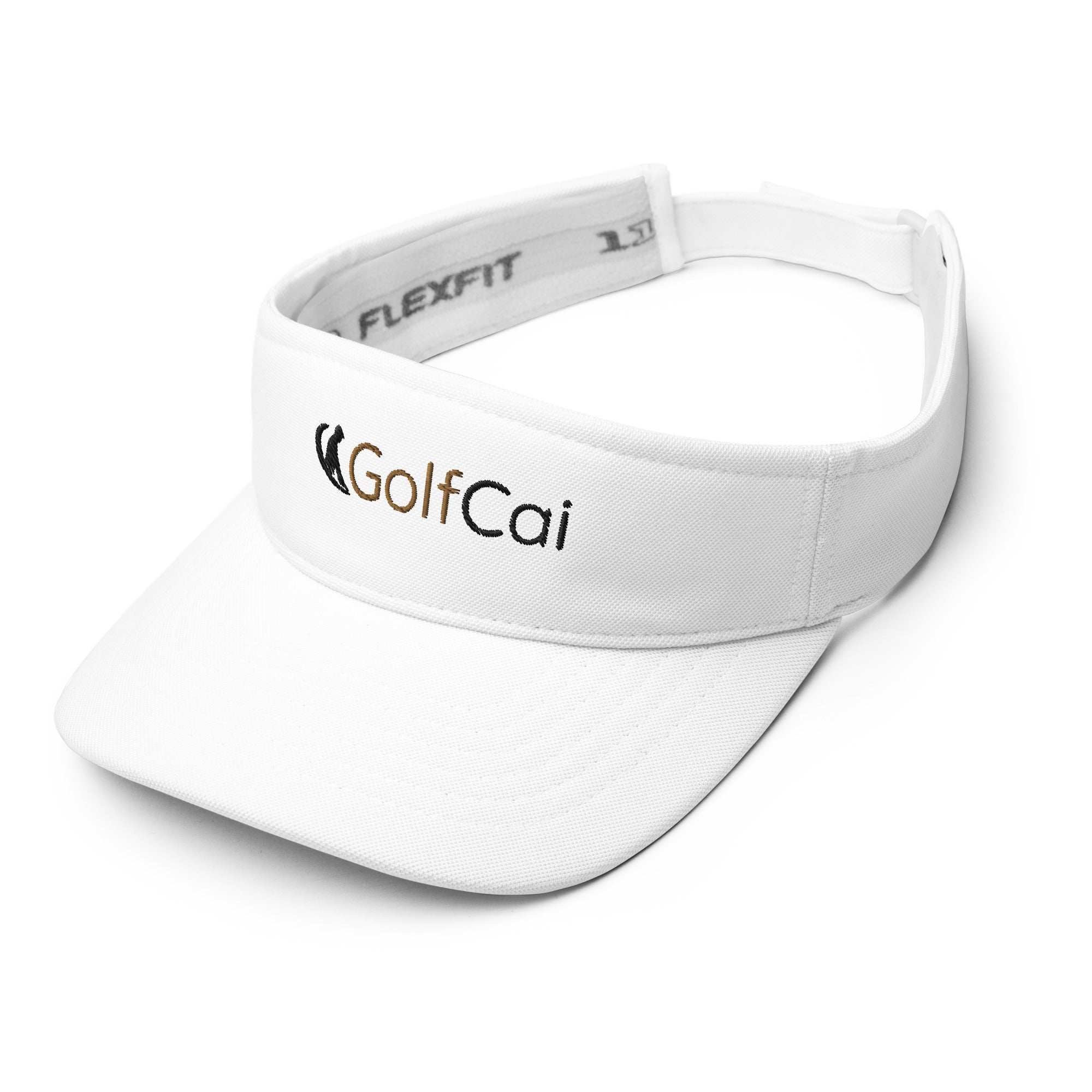 GolfCai | Unisex Golf White Visor